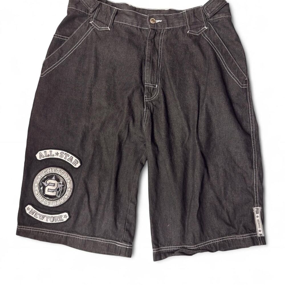 Unbranded Men's Black and Grey Shorts